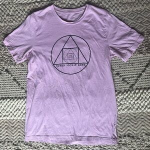 Philosopher’s Stone meets 5UPER 53CR3T B4ND Lavender Graphic Tee - Men - Medium